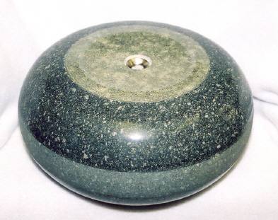 Canada Curling Stone, Sten med Blue Hone Insertserts